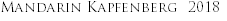 Mandarin Kapfenberg 2018
